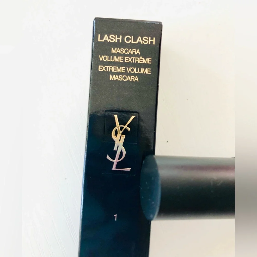YSL Lash clash couture mascara for extreme volume intense Black color travel sz